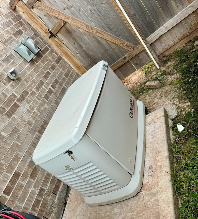 view of entry to storm shelter