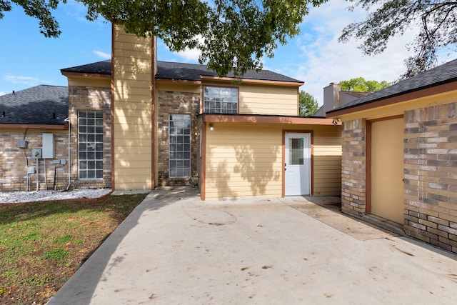 exterior space with a patio area