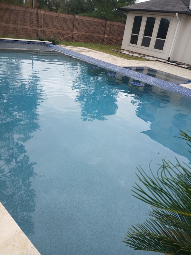 view of pool