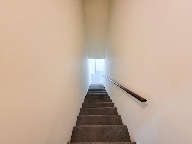 view of staircase