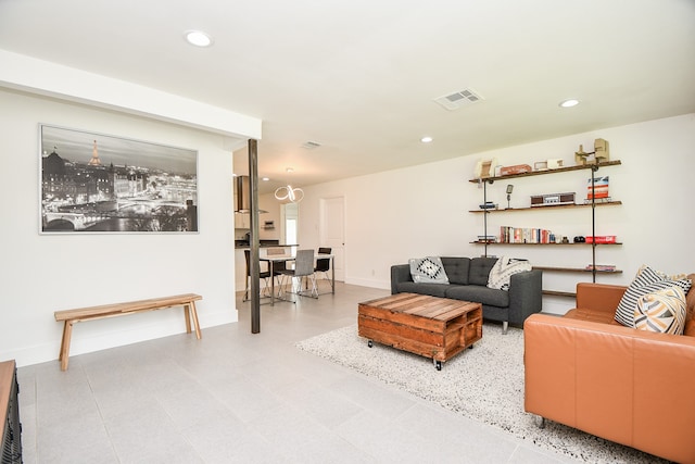 view of living room