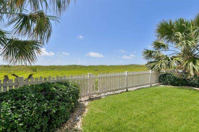 1745 Seaside Dr, Galveston, TX 77550 - view of yard featuring fence