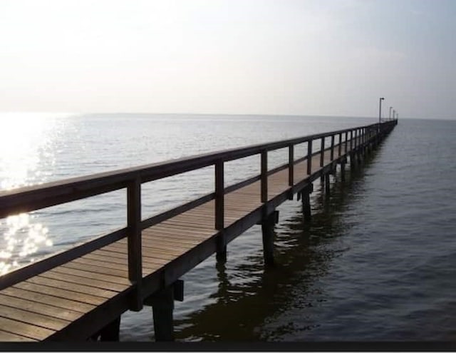 4034 Panola Dr, Galveston, TX 77554 - dock area with a water view