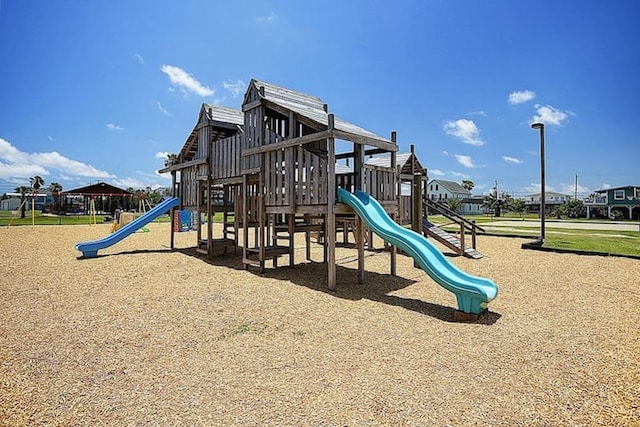 4034 Panola Dr, Galveston, TX 77554 - view of communal playground