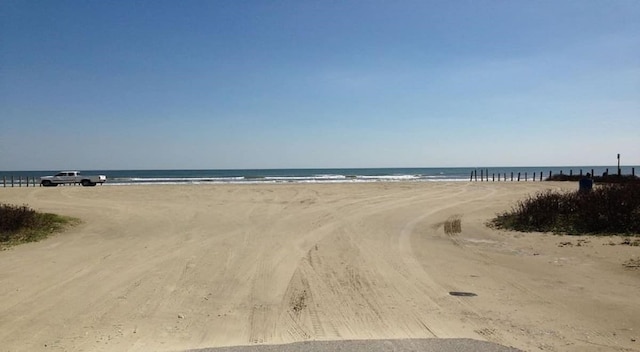 4034 Panola Dr, Galveston, TX 77554 - water view with local beach