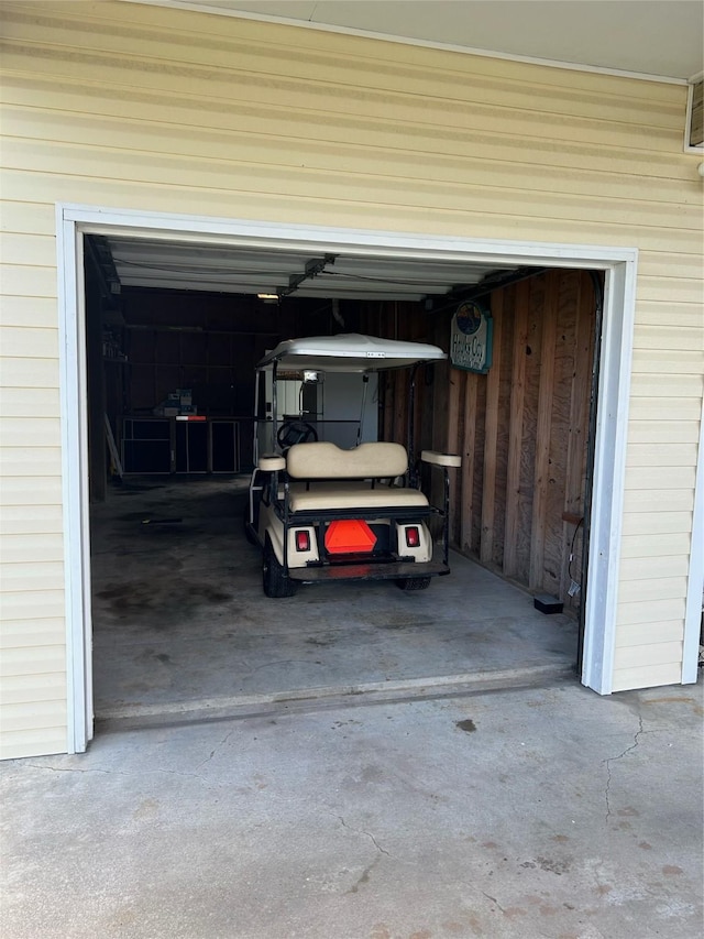 4034 Panola Dr, Galveston, TX 77554 - garage featuring concrete driveway