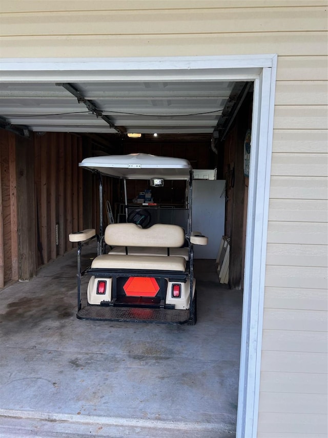 4034 Panola Dr, Galveston, TX 77554 - view of garage