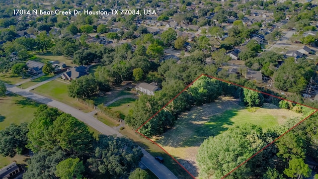 17014 N Bear Creek Dr, Houston TX, 77084 land for sale