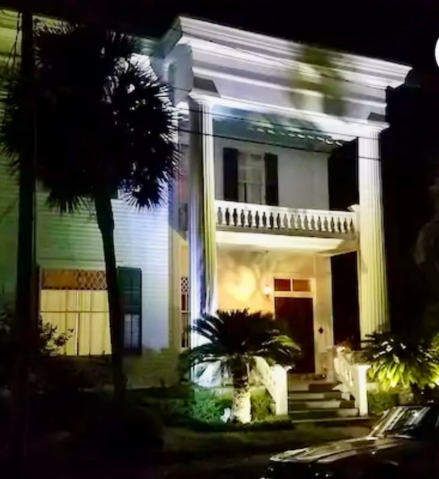 view of back of property