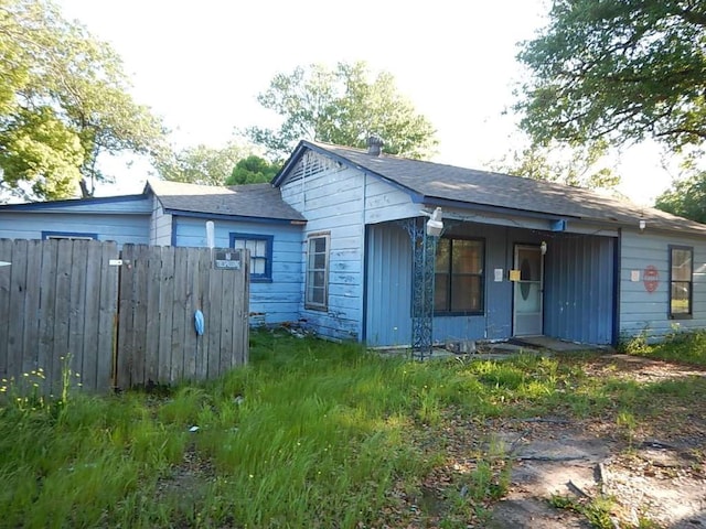 view of back of house