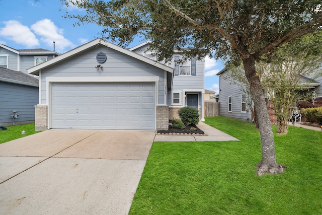 view of front of house featuring a front yard