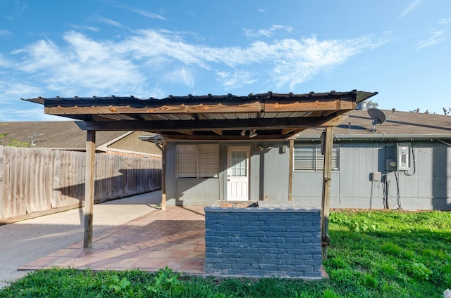 view of patio / terrace