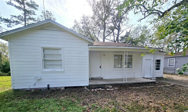 view of rear view of house