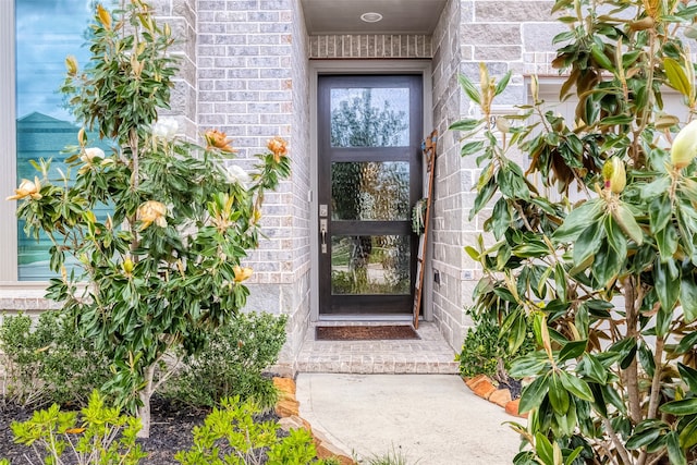 view of property entrance