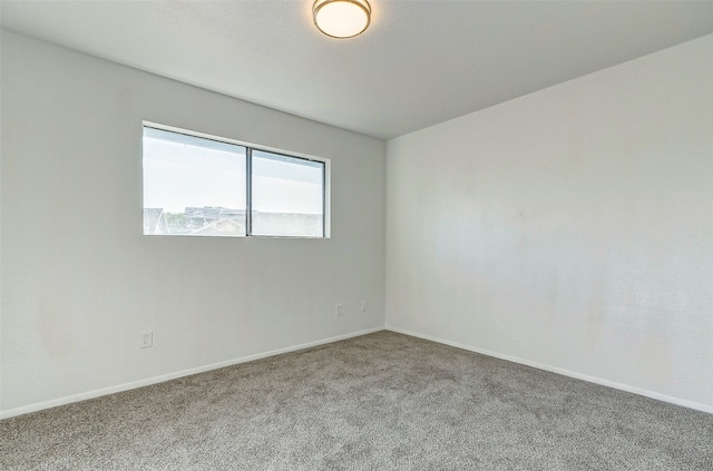 spare room with carpet flooring