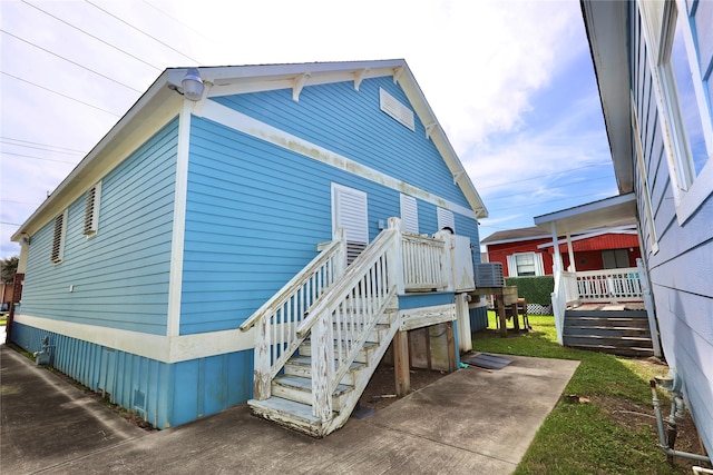 view of property exterior