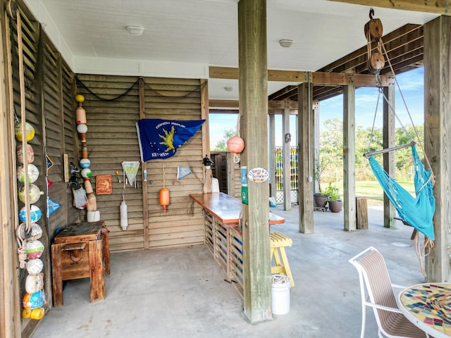 214 Biloxi, Crystal Beach, TX 77650 - view of patio