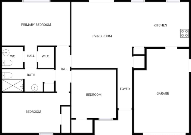 8719 Noble St, Needville, TX 77461 - room layout