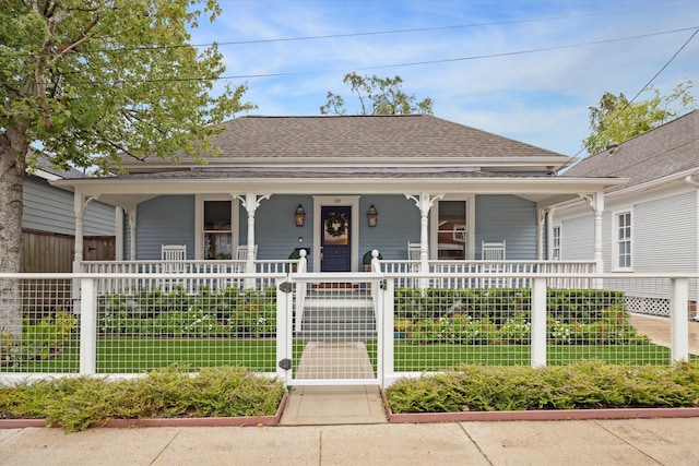 bungalow-style house featuring a front yard