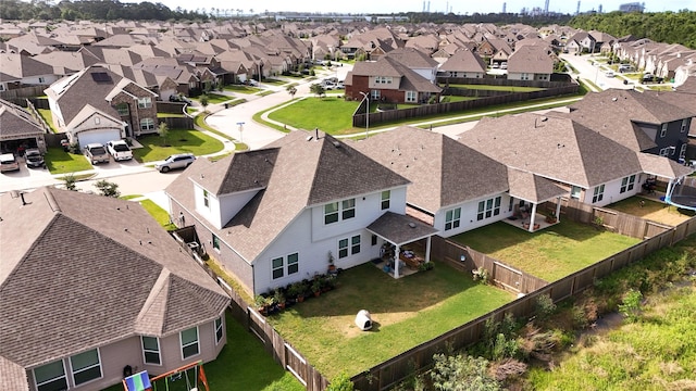 8438 Sunset Isles Dr, Baytown, TX 77521 - aerial perspective of suburban area