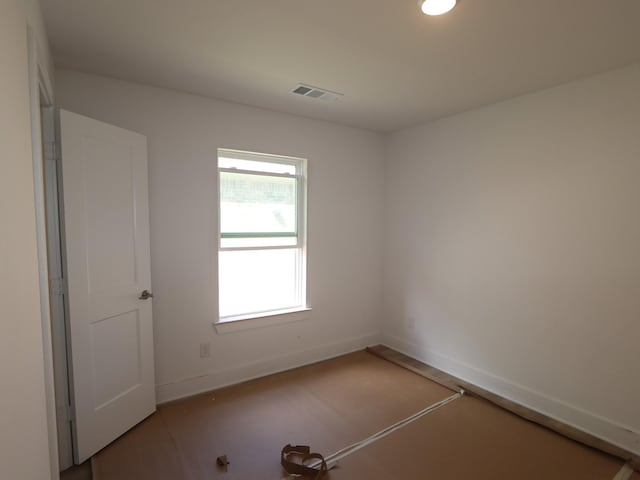 view of empty room