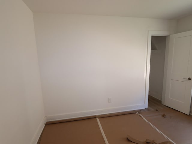 view of empty room