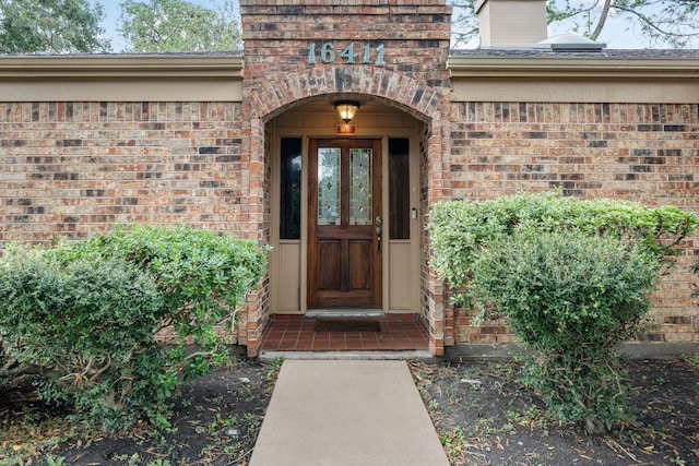 view of property entrance