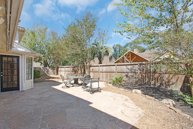 view of patio