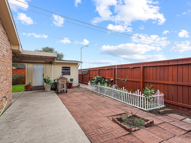 view of patio / terrace