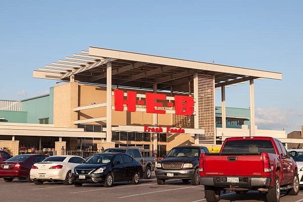 view of parking / parking lot