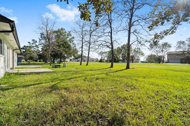 view of yard