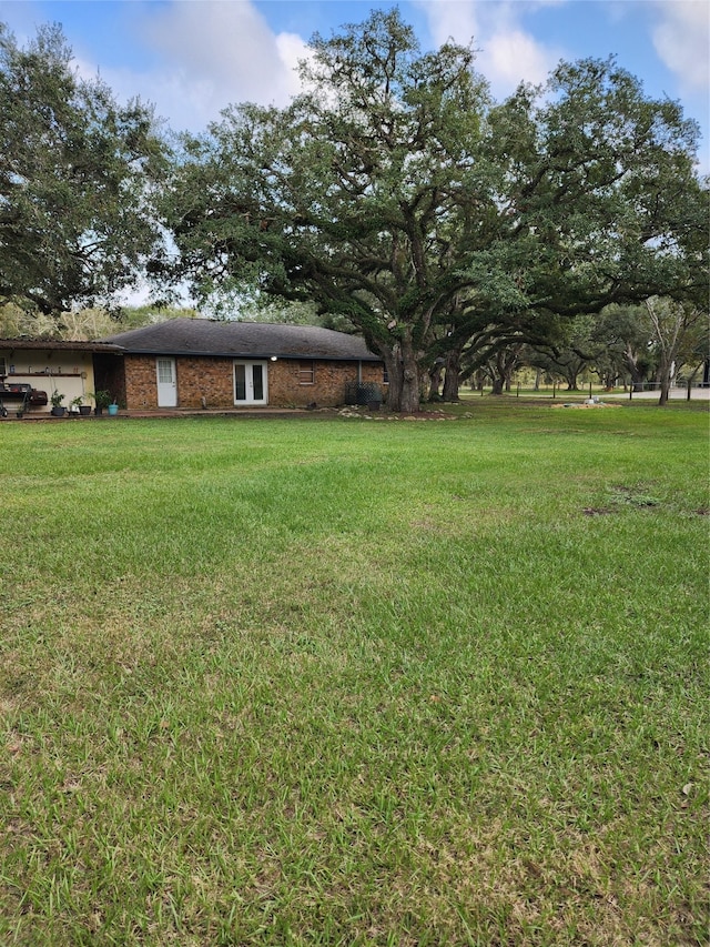 view of yard