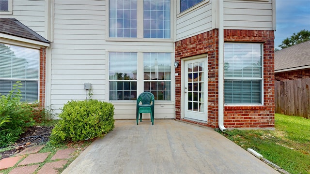 view of property entrance