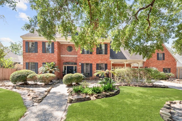 15007 Terrace Oaks Dr, Houston, TX 77068 - colonial inspired home with brick siding