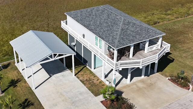 1286 Lagoon Dr, Crystal Beach, TX 77650 - view of subject property