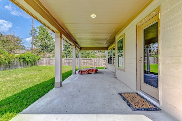 view of patio / terrace