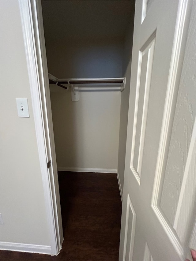 view of closet