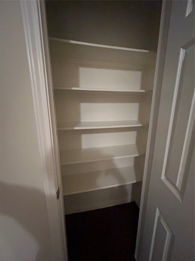 view of closet