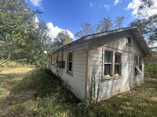 view of property exterior