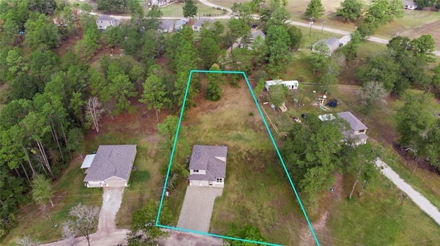 4 Big Lake Cir, Huntsville, TX 77320 - view of property location featuring property boundaries highlighted
