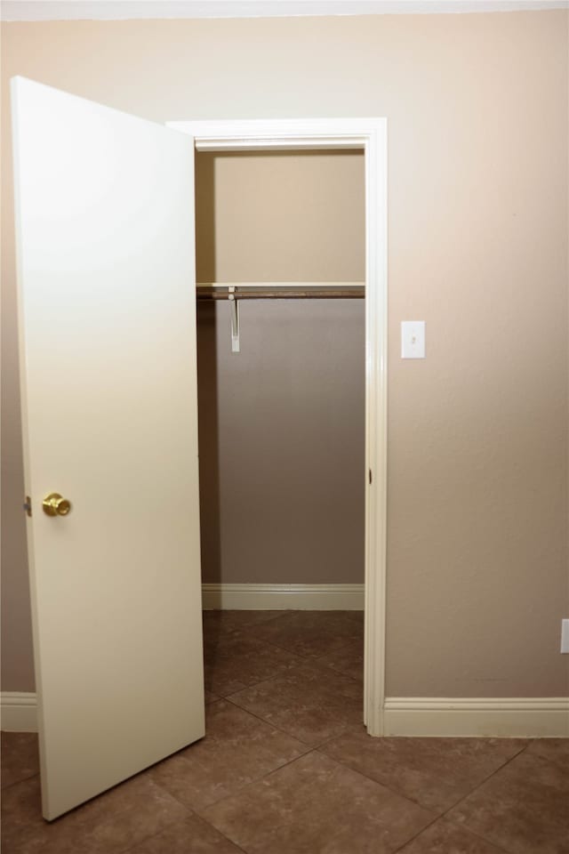 view of closet