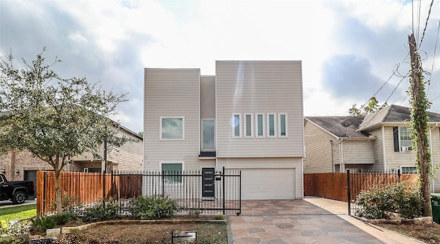 4508 Clover St, Houston, TX 77051 - view of front of house featuring concrete driveway and a garage
