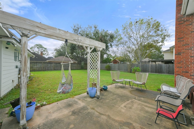 view of patio