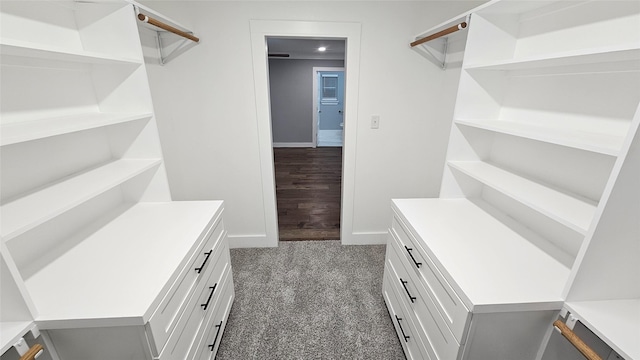 4526 Dixie Dr, Houston, TX 77021 - spacious closet featuring carpet flooring