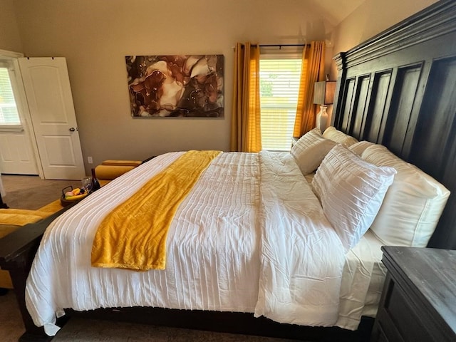 bedroom featuring carpet floors