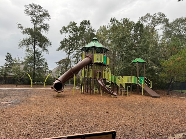 view of play area