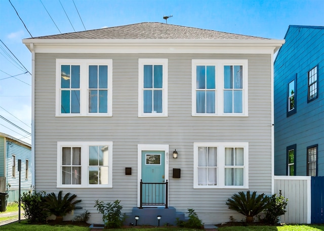 view of colonial inspired home