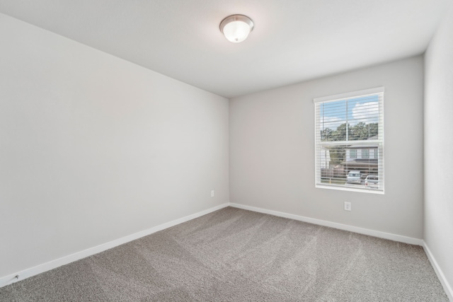 empty room featuring carpet floors