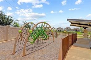 view of jungle gym