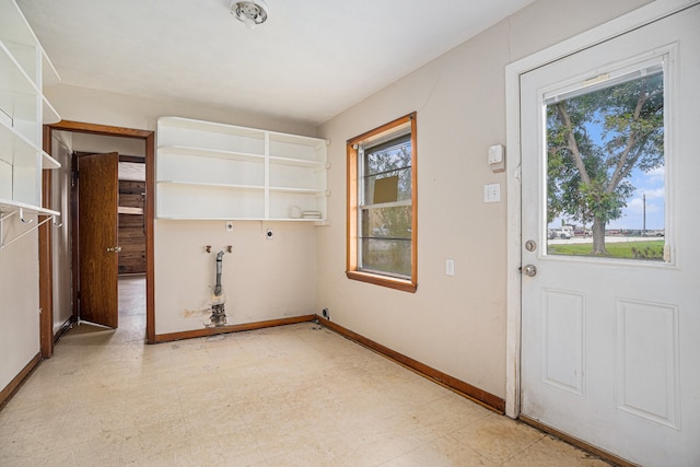 view of doorway to outside